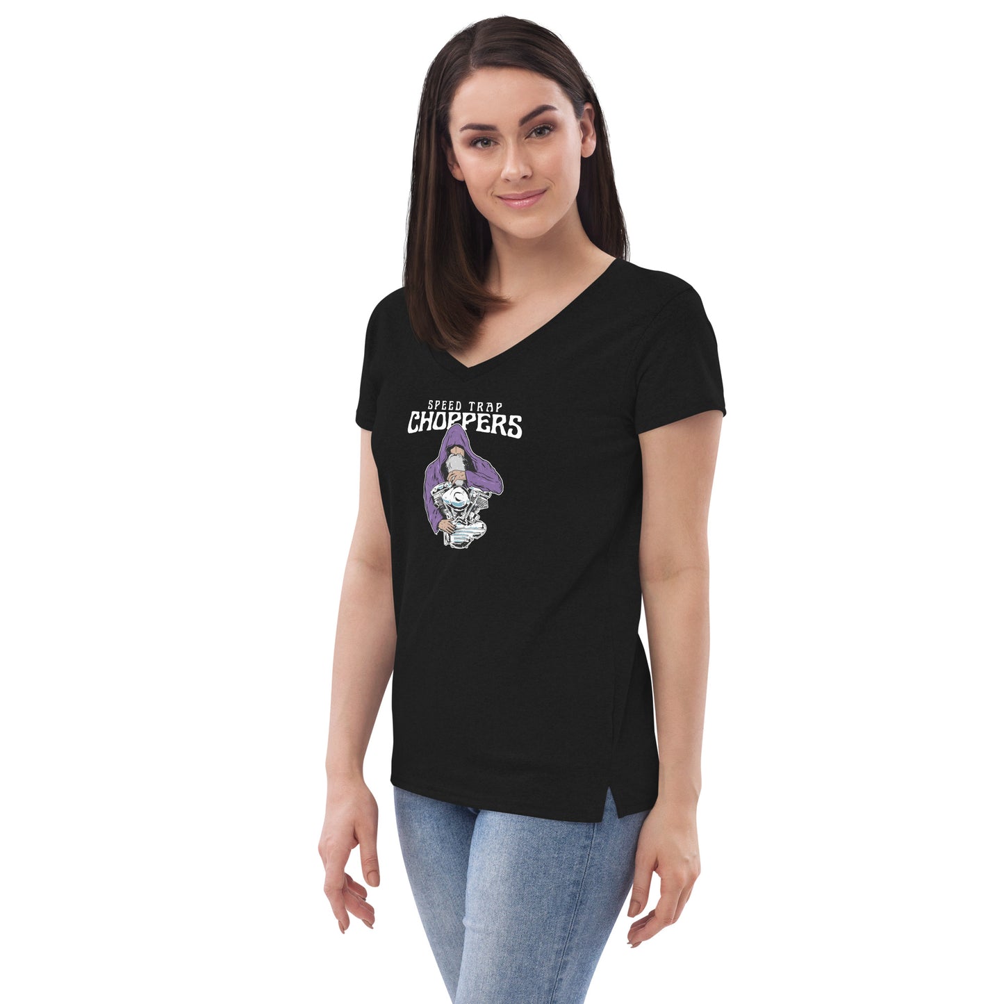 Women’s v-neck “Wizard” t-shirt